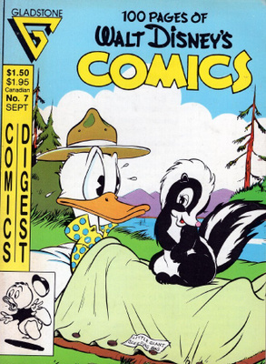Gladstone Comics Digest: WD Comics No.7 1987