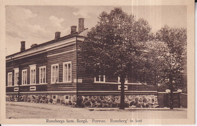 Porvoo , Runeberg` in koti     ,e115