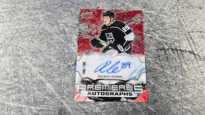 Rasmus Kupari 2021-22 Ice Premieres Auto