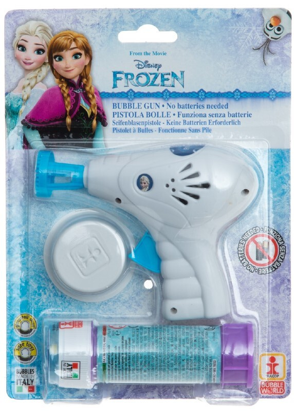 Frozen saippuakuplapyssy, UUSI , mukana saippuakuplapullo