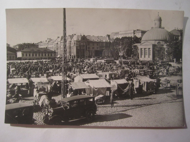 VANHA Valokuva Turku 1930-l  Alkup.Mallikappale