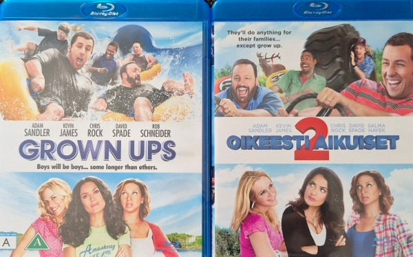 Oikeesti Aikuiset 1 + 2 -Blu-Ray