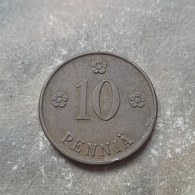 10 penniä 1924