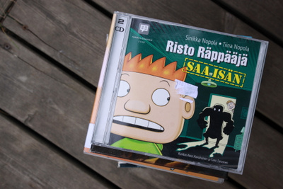 Risto Räppääjä Saa Isän äänikirja CD