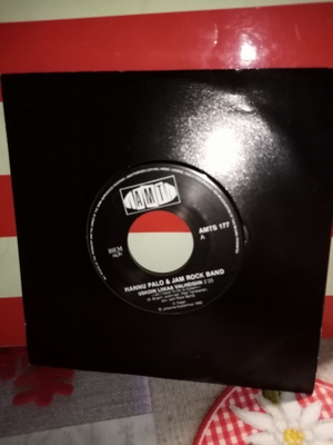 7" single : Hannu Palo & Jam Rock Band : Uskoin liikaa...
