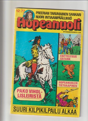 Hopeanuoli 12/77 - Pako Vihollisleiristä