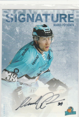 2016/17 Cardset Signature Marko Pöyhönen , Pelicans