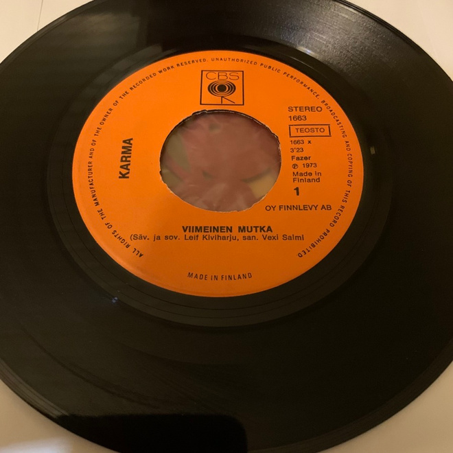 KARMA: Viimeinen mutka * Rock ’n Roll taas soi * FIN 1973
