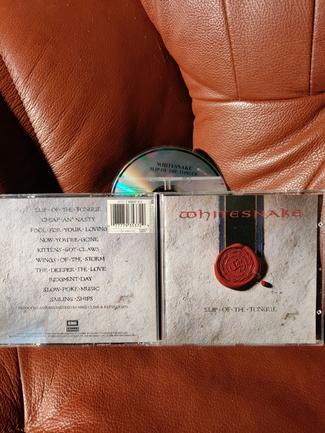 WHITESNAKE-slip of a tongue CD. 
