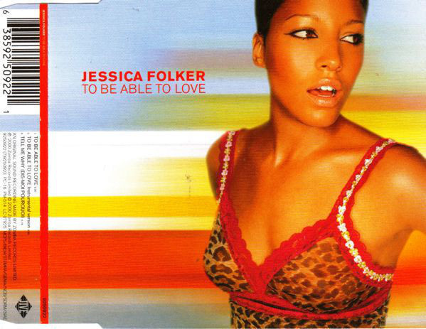 Jessica Folker • To Be Able To Love CD-Single
