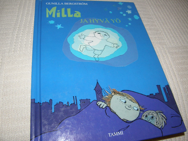 Gunilla Bergström Milla ja hyvä yö