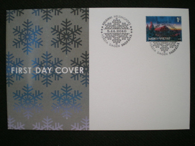 FDC Joulumerkki 1.lk 5.11.2010 - LaPe 2048