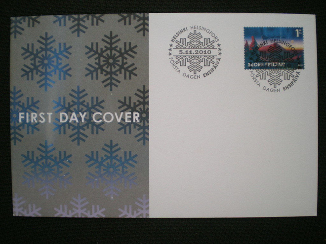 FDC Joulumerkki 1.lk 5.11.2010 - LaPe 2048