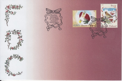 FDC 2006 joulumerkit.