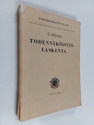 Gustav Elfving : Todennäköisyyslaskenta