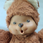 Vintage Monchhichi 'Tobby Bear'! - pikkukuva 3