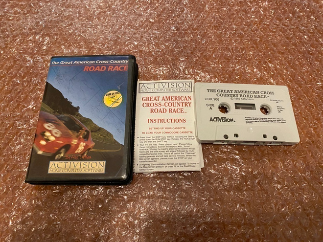 Commodore 64 / C64 Great American Cross-Country Road Race