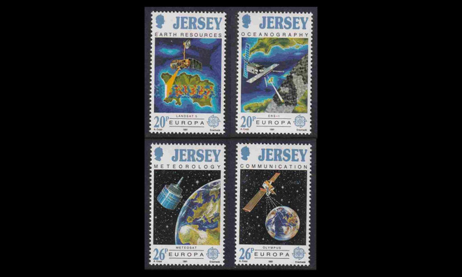 Jersey 539-42 ** Europa avaruus (1991)