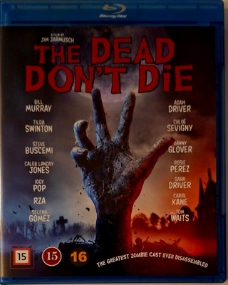 THE DEAD DON'T DIE BLU-RAY