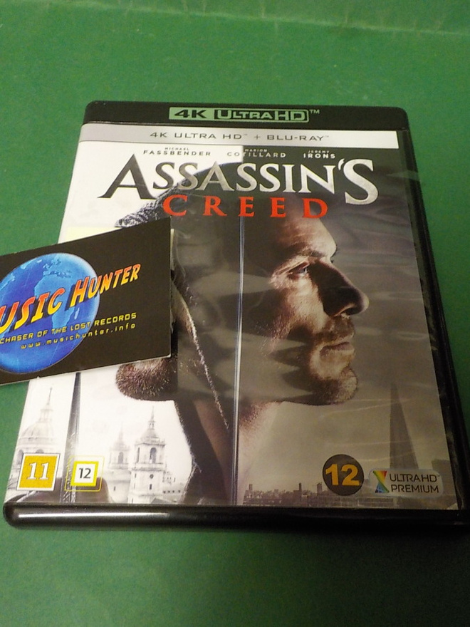 ASSASSIN'S CREED UUSI 4K ULTRA HD + BLU-RAY (W)