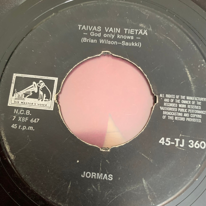 JORMAS: Taivas vain tietää * Mennä voit * FIN 1967