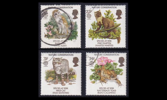 Iso-Britannia 1068-71 o Europa luonnonsuojelu (1986)