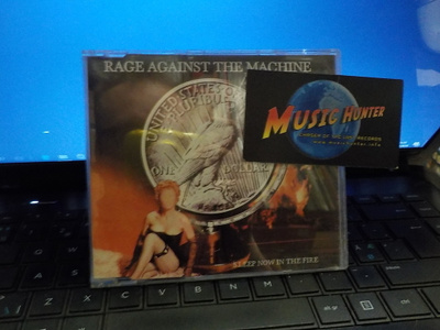 RAGE AGAINST THE MACHINE - SLEEP NOW IN THE FIRE CD SINGLE