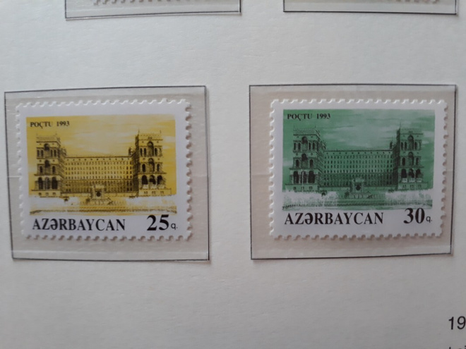 Azerbaidzan 1993 - Bakun parlamenttitalo (4)  ++