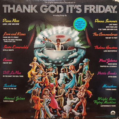 THANK GOD IT´S FRIDAY, elokuvan soundtrack (3-LP), 1978
