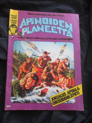 APINOIDEN PLANEETTA 4 / 1975 ( sarjakuvalehti !