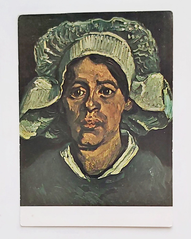 VINCENT VAN GOGH-"Talonpoikaisnainen 1885" - POSTIKORTTI