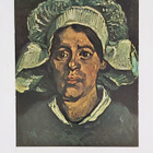 VINCENT VAN GOGH-"Talonpoikaisnainen 1885" - POSTIKORTTI - pikkukuva 1