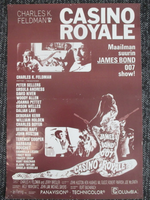 Casino Royale (1967) James Bond - elokuvajuliste - RE1973