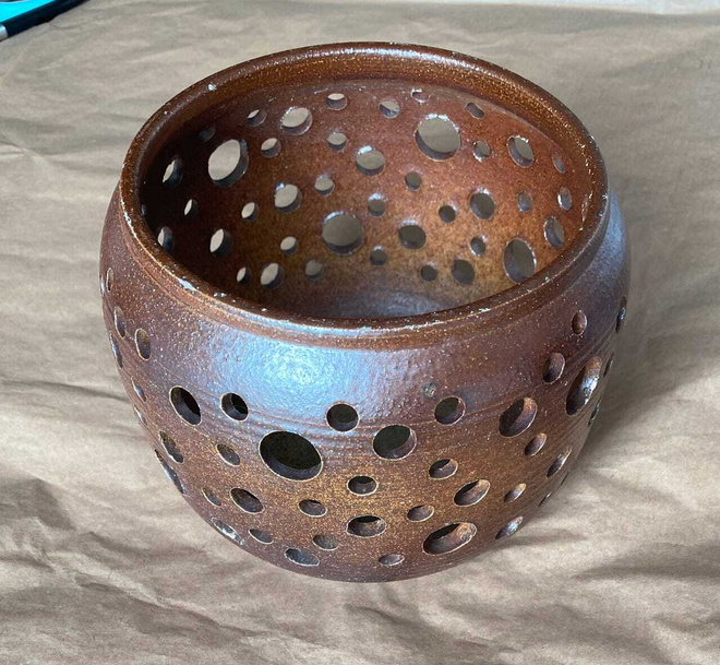 Vintage Envalds & Hansen Savi Amppeli Lyhty, 18x14cm