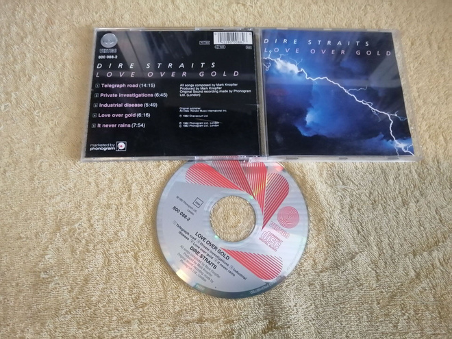 DIRE STRAITS - Love Over Gold CD