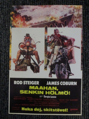 Maahan, senkin hölmö! (Sergio Leone, 1971) - elokuvajuliste