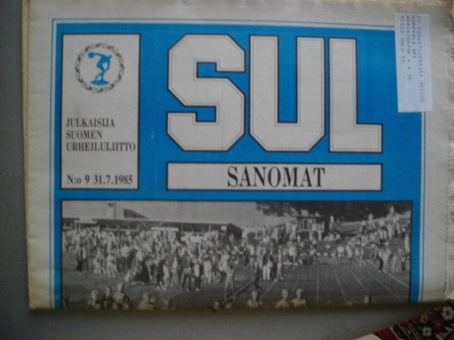 SUL Sanomat Nro 9/1985 (19.3)
