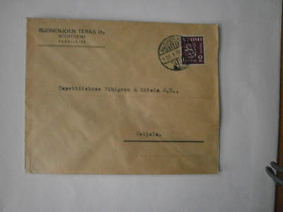 Suonenjoki, Suonenjoen Teräs Oy, 26.1.1935