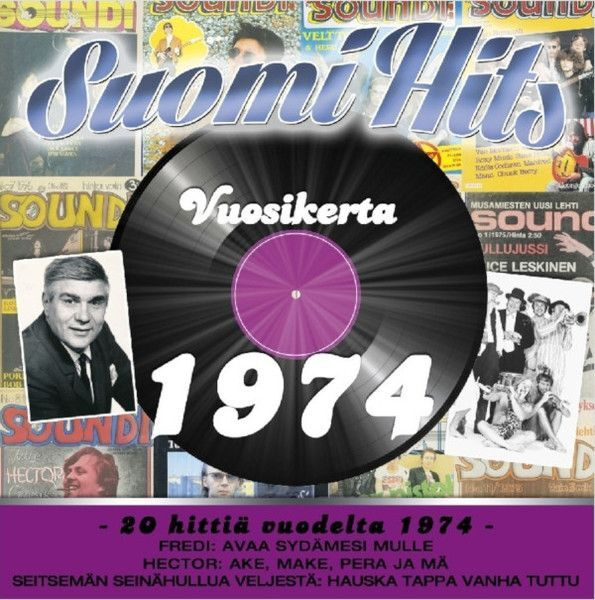 SUOMI HITS, VUOSIKERTA 1974 (CD), mm. Fredi, Hector, Irwin