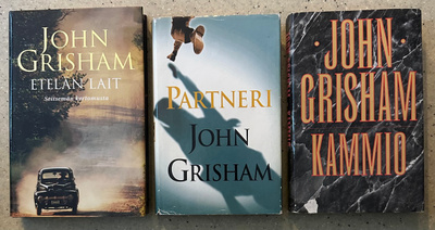 [Kirja] 3 x JOHN GRISHAM