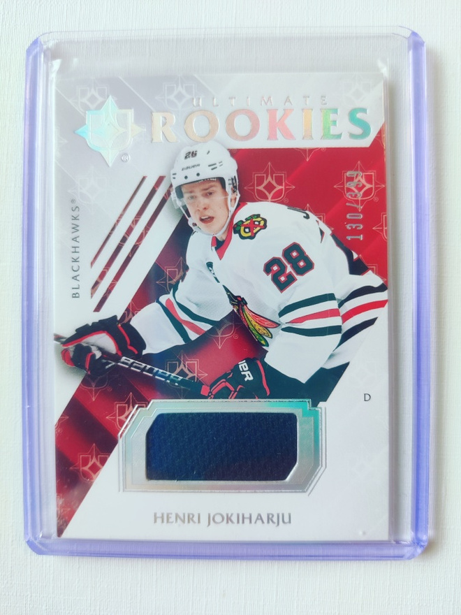 Henri Jokiharju - 18-19 Ultimate Rookies Jersey /399