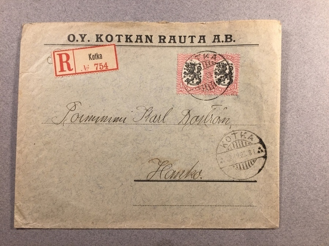 Firmakuori, Kotkan Rauta Oy, 1923
