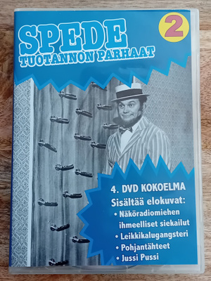 Spede tuotannon parhaat 2, dvd