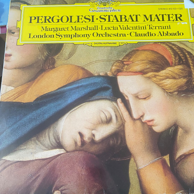 Pergolesi: Stabat Mater - Abbado DG