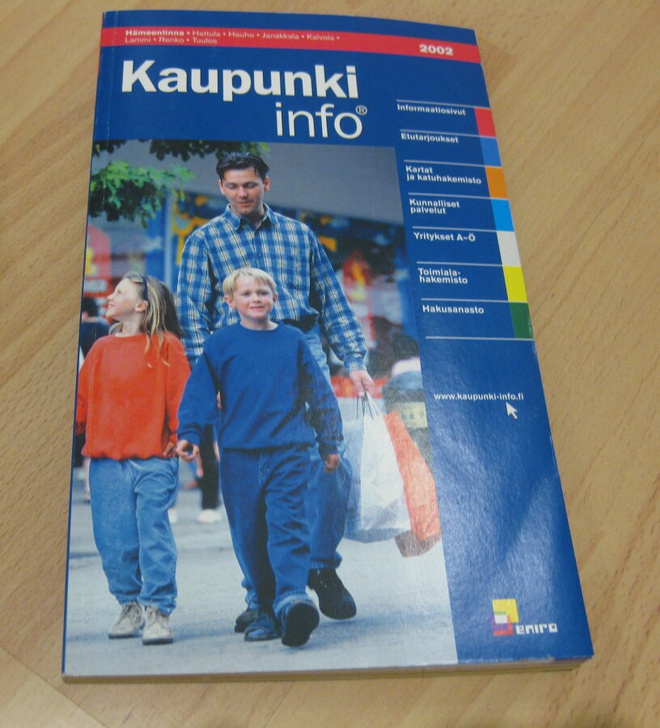 Kaupunki Info Eniro v. 2002