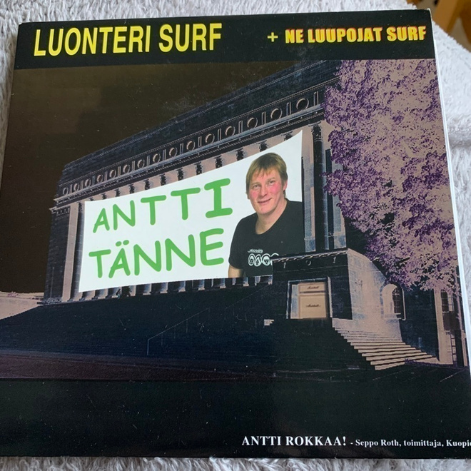 LUONTERI SURF * NE LUUPOJAT SURF: Antti tänne