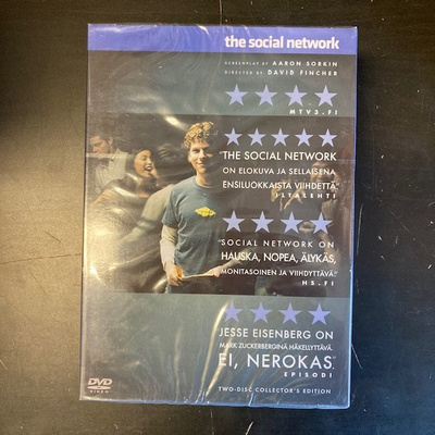 Social Network (collector's edition) 2DVD (UUSI)