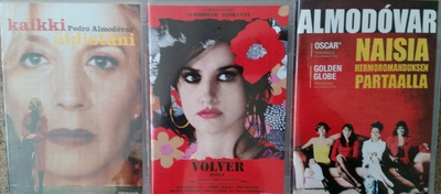 Pedro Almodovar 3Kpl -DVD