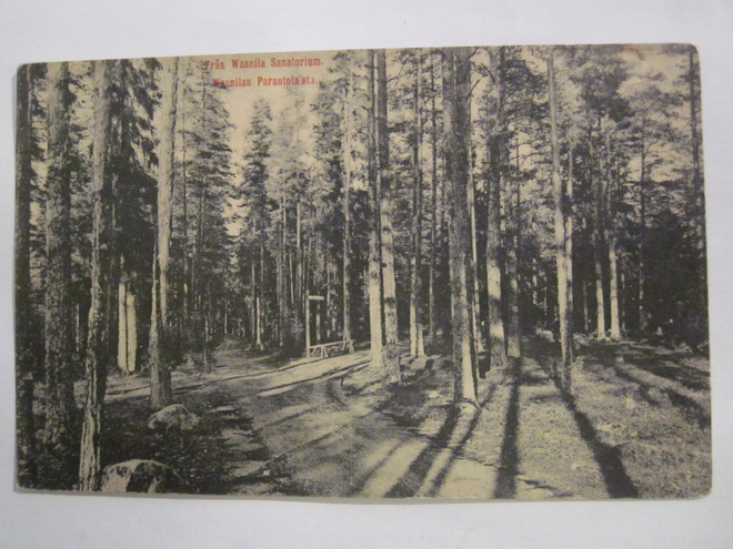 VANHA Postikortti Lohja Vaanila 1913