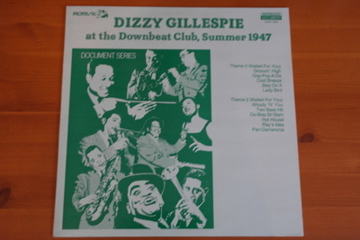 Dizzy Gillespie at the Downbeat Club,Summer 1947-LP